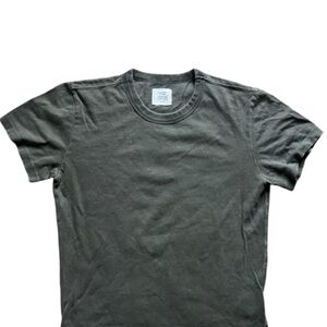 Men's Crew Neck T-Shirt - Olive Green